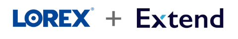 lorex + extend logos